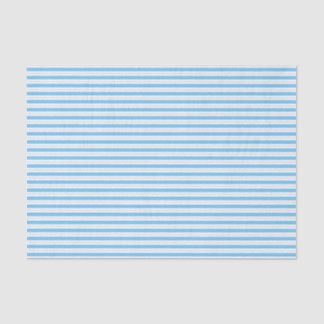 Mousseline Papier de tissus à rayures bleu et gris d'Aqua