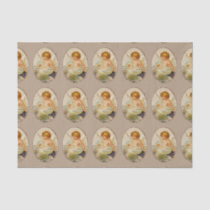 Mousseline Papier de tissus Angel Enfant