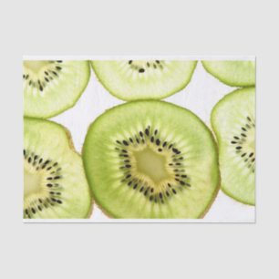 Mousseline Papier de tissus de fruits de Kiwi