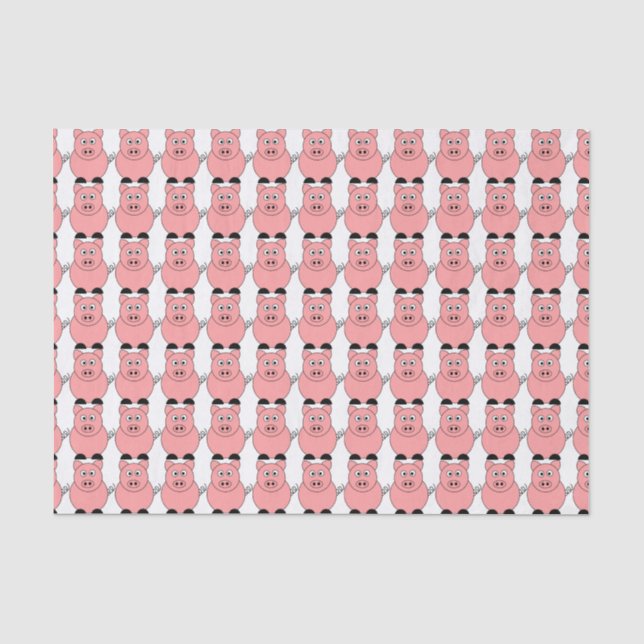 Mousseline Papier de tissus de porc (Recto)