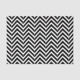 Mousseline Papier de tissus Motif Chevron Zig Zag