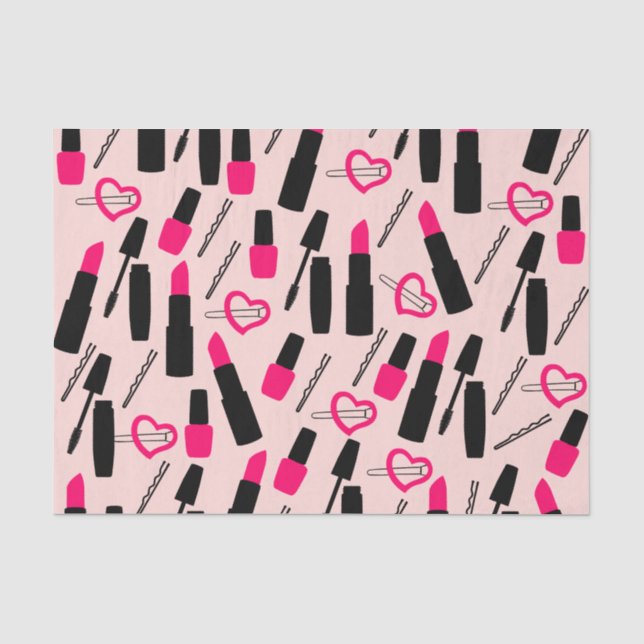 Mousseline Papier de tissus pour accessoires de maquillage (Recto)