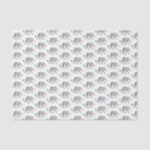 Mousseline Papier de tissus pour bébé éléphant pour nouvelle