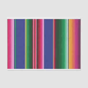 Mousseline Papier de tissus Serape Fibre