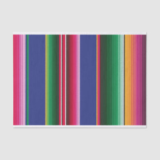 Mousseline Papier de tissus Serape Fibre