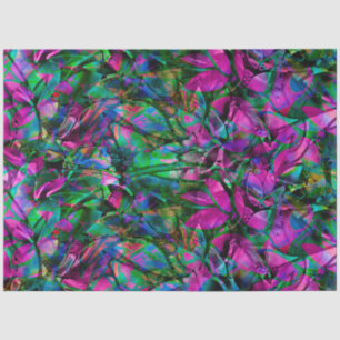 Mousseline Papier de tissus Verre Abstrait à tôle