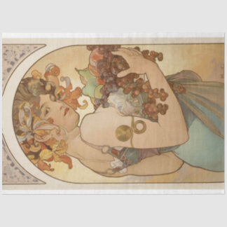 Mousseline Papier décadrage Art nouveau