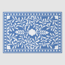 Papier découpage à incrustation d'os traditionnel