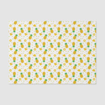 Papier d'enveloppement à thème ananas