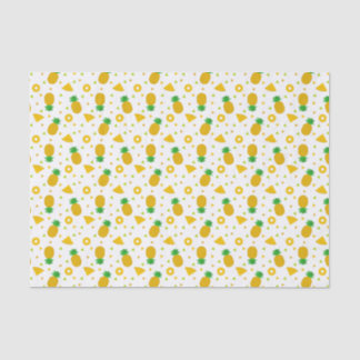 Mousseline Papier d'enveloppement à thème ananas