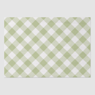 Mousseline Papier d'enveloppement pour bison vert Sage
