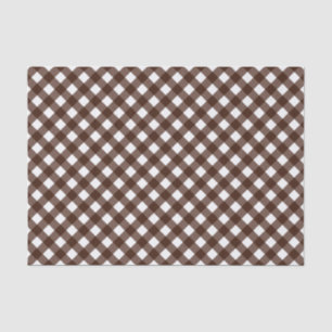 Mousseline PAPIER D'ÉPAISSEMENT Brown-TISSU Chex 13 Foncé