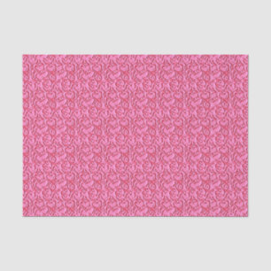 MOUSSELINE PAPIER EN BOUILLOIRE COEUR-LT PINK-TISSUE