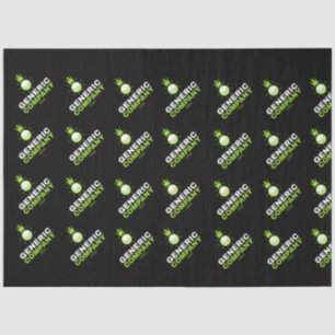 Mousseline Papier en tissu de marque unique foncé