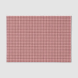Mousseline PAPIER En vichy-TISSU Bourgogne