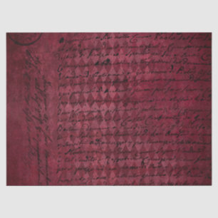 Mousseline Papier Éphémère Série Bourgogne Design 7