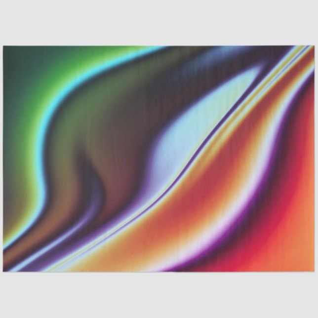 Mousseline papier liquide abstrait (Recto)