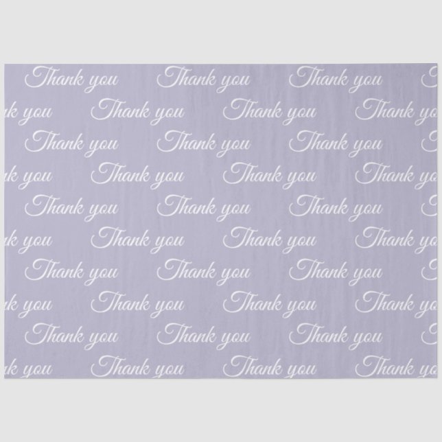 Mousseline Papier Merci (Recto)