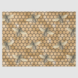 Mousseline Papier mouchoir série Honey Bee Design 9
