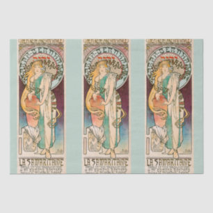 MOUSSELINE PAPIER MOUSSELINE: ALPHONS MUCHA : LA SAMARITAINE