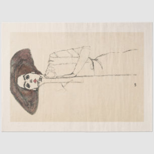 MOUSSELINE PAPIER MOUSSELINE: EGON SCHIELE : PORTRAIT DE LA F