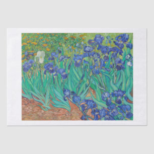 MOUSSELINE PAPIER MOUSSELINE: IRISES 1889 : VINCENT VAN GOGH