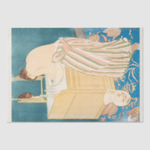 MOUSSELINE PAPIER MOUSSELINE: MARY CASSATT : BAINS DE FEMME