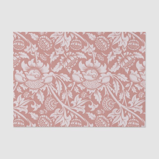 MOUSSELINE PAPIER MOUSSELINE: WILLIAM MORRIS : FLORAL (Recto)