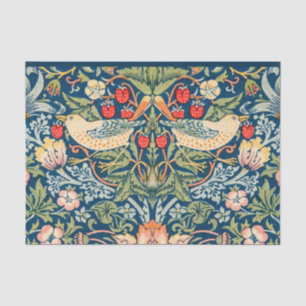 MOUSSELINE PAPIER MOUSSELINE: WILLIAM MORRIS : STRAWBERRY THE