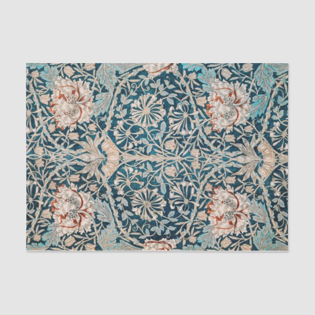 MOUSSELINE PAPIER MOUSSELINE: WILLIAM MORRIS : TULIPS (Recto)