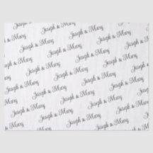 Papier papier papier Mariage blanc personnalisé - 