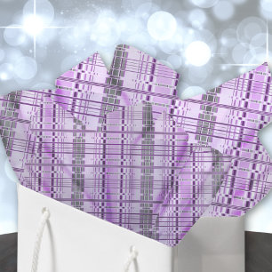 Mousseline Papier papier tissu Lavender Motif moderne