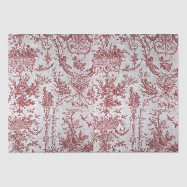 Mousseline Papier peint vintage (Recto)