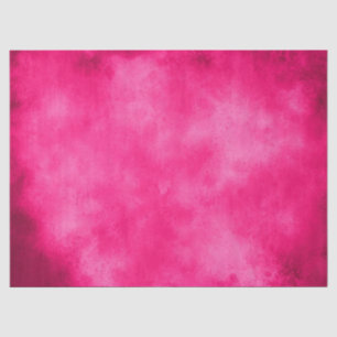 Mousseline Papier Tissu à effet Magenta Cloud