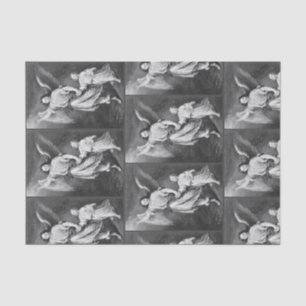 Mousseline Papier Tissu Angel Et Enfant Du Gardien