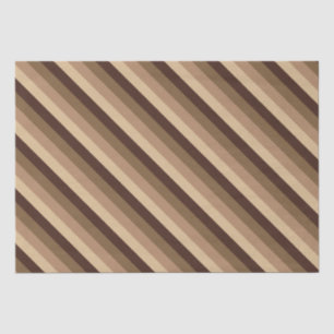 Mousseline Papier Tissu au chocolat au lait