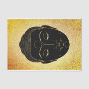 Mousseline Papier Tissu Bouddha