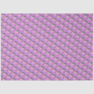 Mousseline Papier Tissu Buble Pink Moss