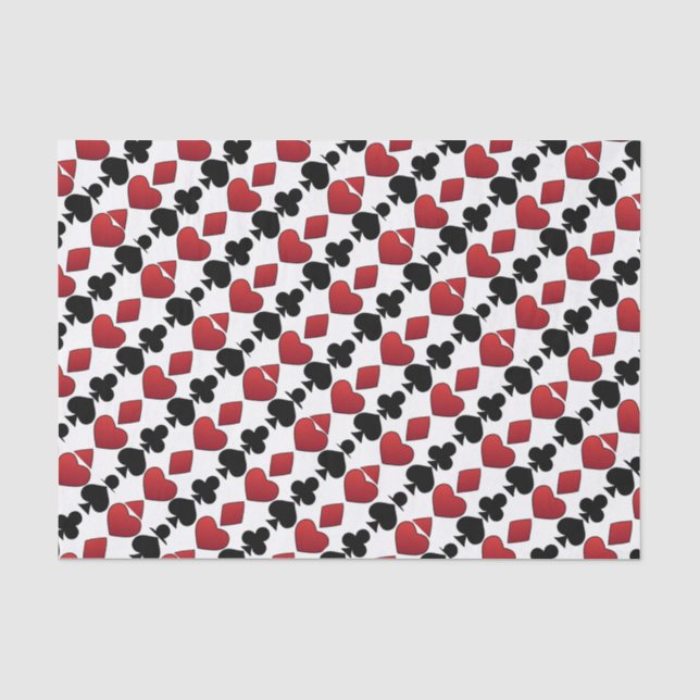 Mousseline Papier Tissu Casino (Recto)
