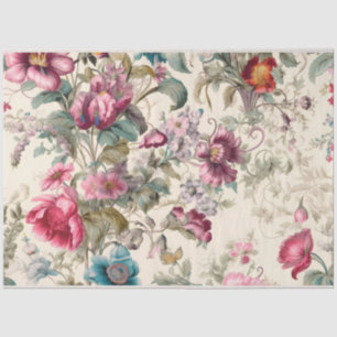 Mousseline Papier Tissu Charming Vintage Inspiré