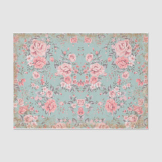 Mousseline Papier Tissu Chic vintage Shabby
