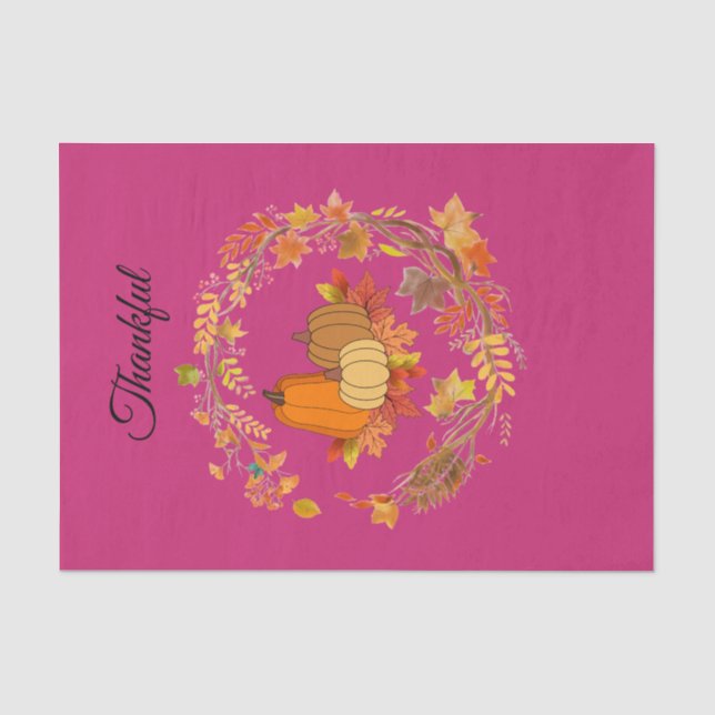 Mousseline Papier Tissu Cute Rose Floral (Recto)