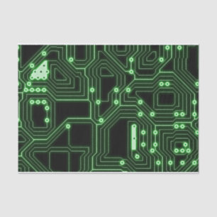 Mousseline papier tissu de carte de circuit