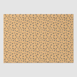Mousseline Papier Tissu de la petite colonie d'abeilles