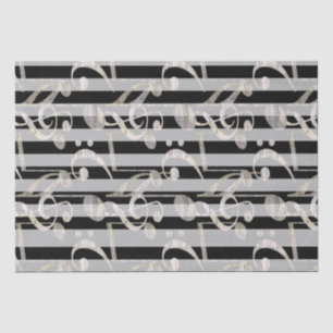 Mousseline Papier Tissu De Notation De Musique
