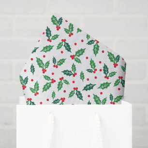 Mousseline Papier Tissu De Vacances Papier Tissu Holly