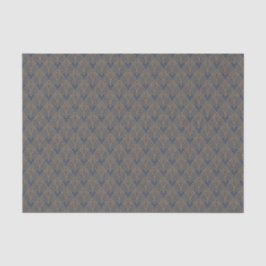 Mousseline Papier Tissu - Design Ventilateur Art Déco Lilac/O