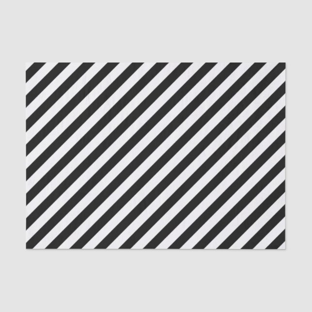 Mousseline Papier Tissu Diagonal Noir (Recto)