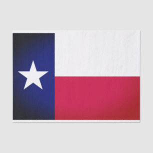 Mousseline Papier Tissu du drapeau du Texas
