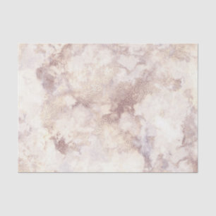 Mousseline Papier Tissu Faux Gold Marbre